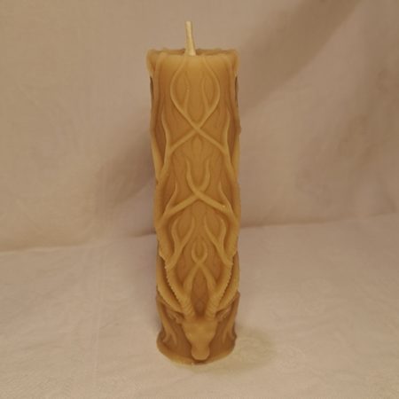 Deer Head Pillar Candle Standard