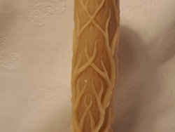 Deer Head Pillar Candle Tall